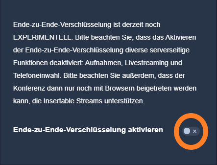 Sicherheit in der Videokonferenz: Verschlüsselung