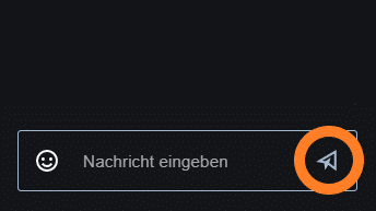 Chat: Nachtricht absenden